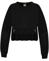 DSquared² - Zip-Detail Cotton Sweatshirt - Lyst