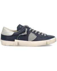 Philippe Model - Prsx Low-Top Leather Sneakers - Lyst