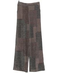 Bye - Patchwork-Check Trousers - Lyst
