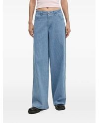 Résumé - Denim Jeans Met Textuur - Lyst