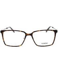 Flexon - Ep 8010 Rectangle-Frame Glasses - Lyst