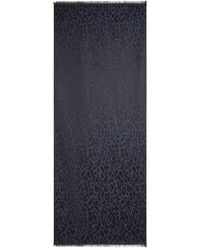 Etro - Animal-Motif Wool Scarf - Lyst