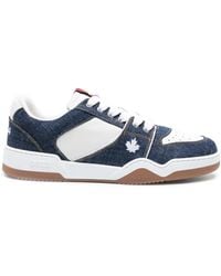 DSquared² - Spiker デニムパネル スニーカー - Lyst