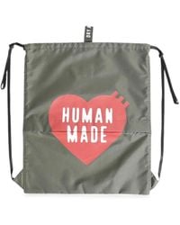 Human Made - Ripstop Heart-Print Backpack - Lyst