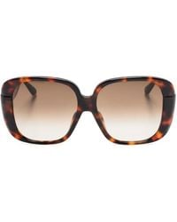 Linda Farrow - Mima Oversize-Frame Sunglasses - Lyst