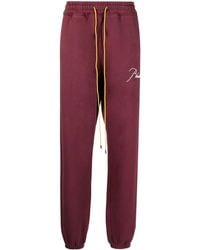 Rhude - Pantalones de chándal con logo bordado - Lyst