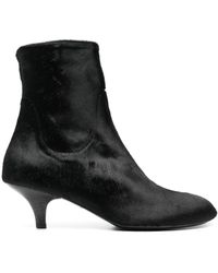 Marsèll - 50mm Kitten-heel Leather Boots - Lyst