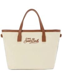 MC2 Saint Barth - City Logo-Embroidered Tote Bag - Lyst