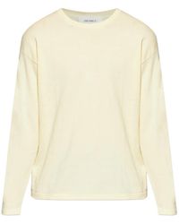 Lisa Yang - Long-Sleeve Crew-Neck Sweater - Lyst
