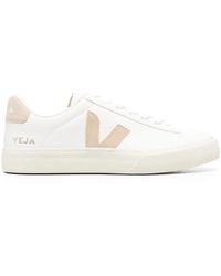 Veja - Campo Chrome Free Leather Trainers - Lyst