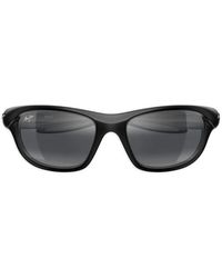Maui Jim - Haulani Rectangle-Frame Sunglasses - Lyst