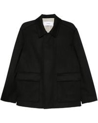 Lardini - Wool Flap-Pocket Jacket - Lyst