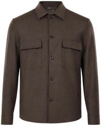 Briglia 1949 - Button-Up Pocket-Detail Jacket - Lyst