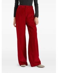 Brunello Cucinelli - Corduroy Wide-Leg Trousers - Lyst