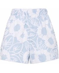 Prada - Cotton Shorts - Lyst