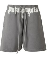 Palm Angels - Shorts mit Kordelzug - Lyst