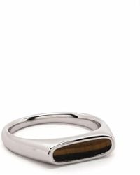 Tom Wood - Anello Con Occhio Di Tigre Mario - Lyst