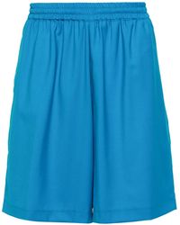 Bonsai - Elasticated-Waist Twill Shorts - Lyst