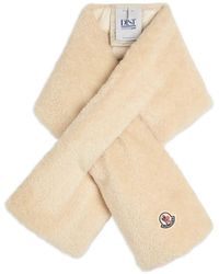 Moncler - Logo-Patch Scarf - Lyst