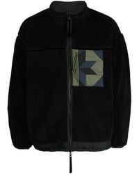 Yoshio Kubo - Chaqueta con detalle patchwork - Lyst