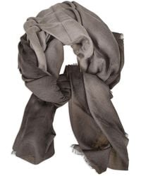 Giorgio Armani - Schal Mit Logo - Lyst