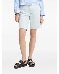 IVY & OAK - Light-Wash Denim Shorts - Lyst