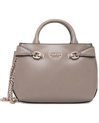 Guess - Lorelei Chain-Detail Tote Bag - Lyst