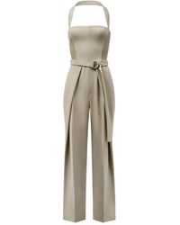 Manière De Voir - Mono de vestir Sabine con cinturón - Lyst