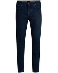 BOSS - Jeans Con Applicazione Logo - Lyst