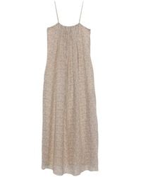 Alysi - Abito Midi A Pois - Lyst