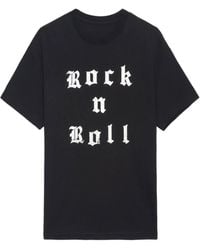 Zadig & Voltaire - Rock N Roll T-Shirt - Lyst