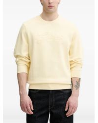 Guess - Embroidered Logo Sweatshirt - Lyst