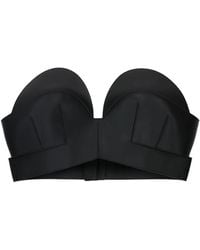 Givenchy - Leather Crop Top - Lyst