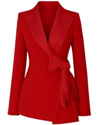 Marella - Tie-Front Jacket - Lyst