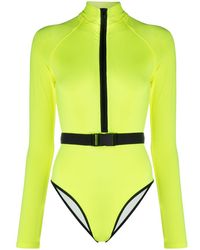 Noire Swimwear - Long-sleeve One-piece Swimsuit - Lyst