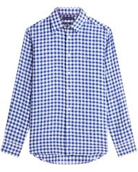 Tommy Hilfiger - Gingham-Check Linen Shirt - Lyst
