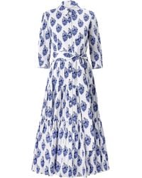 Carolina Herrera - フローラル スカートドレス - Lyst