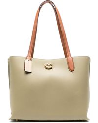 COACH - Willow Leather Tote Bag - Lyst