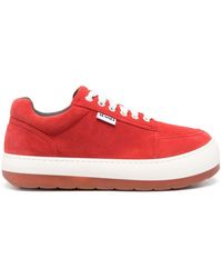 Sunnei - Dreamy Lace-up Suede Sneakers - Lyst