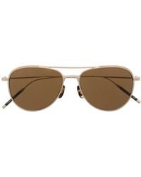 Oliver Peoples - Tk-2 Pilot-Frame Sunglasses - Lyst