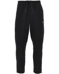 EA7 - Logo-Print Drawstring Track Pants - Lyst