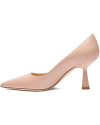 Stuart Weitzman - 75Mm Stuart Sculpt 75 Pointed-Toe Pumps - Lyst