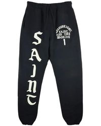 SAINT Mxxxxxx - It's Saint Logo-Print Track Pants - Lyst