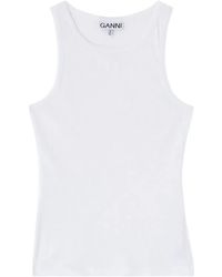 Ganni - Tank Top - Lyst