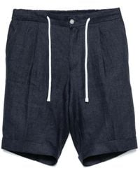 Barba Napoli - Linen Shorts - Lyst