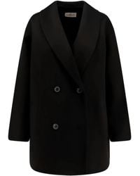 The Dynamis Studio - Buttoned Coat - Lyst