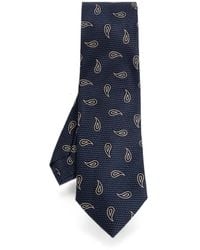 Etro - Paisley-Print Silk Tie - Lyst