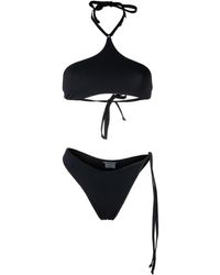 ANDREADAMO - Ribbed-knit Bikini Set - Lyst