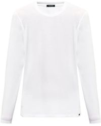 Tom Ford - Long-Sleeve Lounge T-Shirt - Lyst