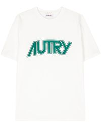 Autry - Logo-print Cotton T-shirt - Lyst